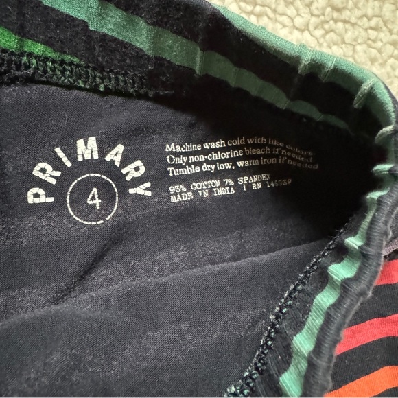 Primary Rainbow Leggings - Picture 4 of 5